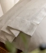Laceleaf Patterned Custom Sheer Linen Curtain - Image 7