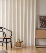 Laceleaf Patterned Custom Sheer Linen Curtain - Image 8