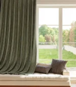 Atelier Wool-Linen Blend Room Darkening Curtain - Image 4