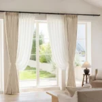 Night Double-Sided Textured Blackout Curtain