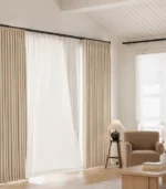 Night Double-Sided Textured Blackout Curtain - Image 4