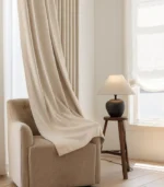Night Double-Sided Textured Blackout Curtain - Image 5
