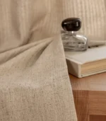 Sage Linen Blend Light Filtering Linen Curtain - Image 11
