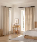 Sage Linen Blend Light Filtering Linen Curtain - Image 5