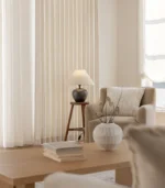 Willow French Stripe Linen Blend Light Filtering Curtain - Image 4
