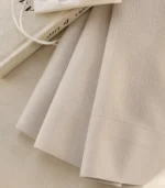 Dawn Cotton Blend Room Darkening Curtain with Subtle Woven Luster - Image 8